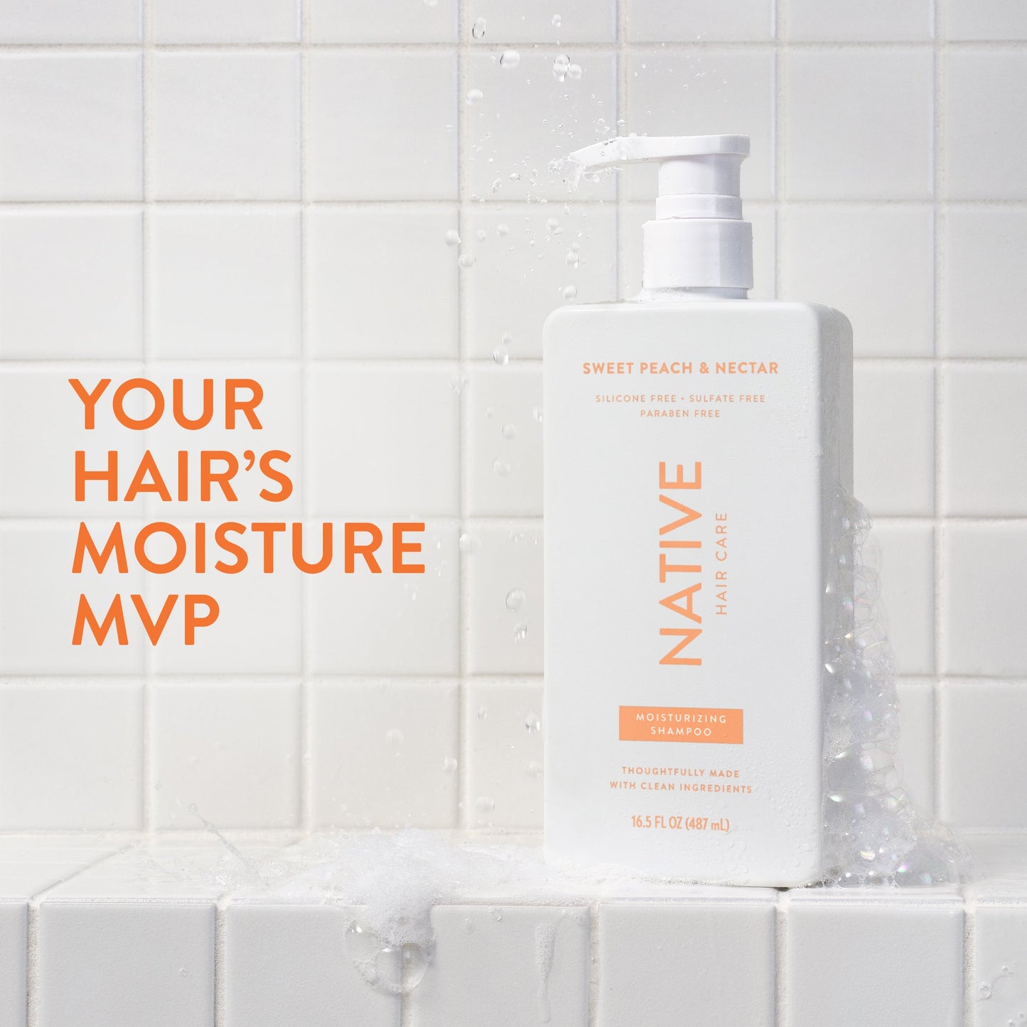 Moisturizing Shampoo Sweet Peach and Nectar 16.5oz Classic Personal Care