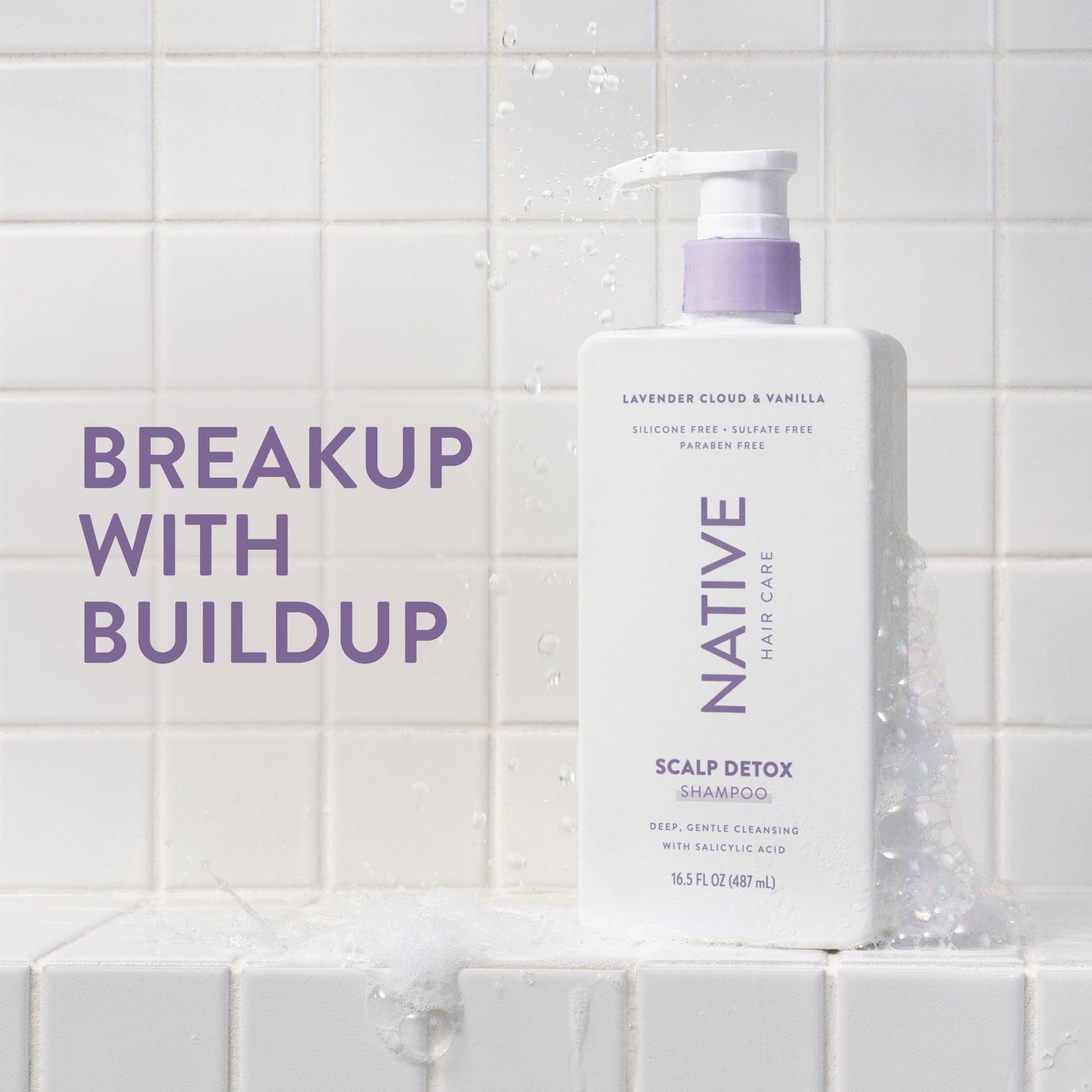 Scalp Clarifying Shampoo Lavender Cloud and Vanilla 16.5oz Classic Personal Care