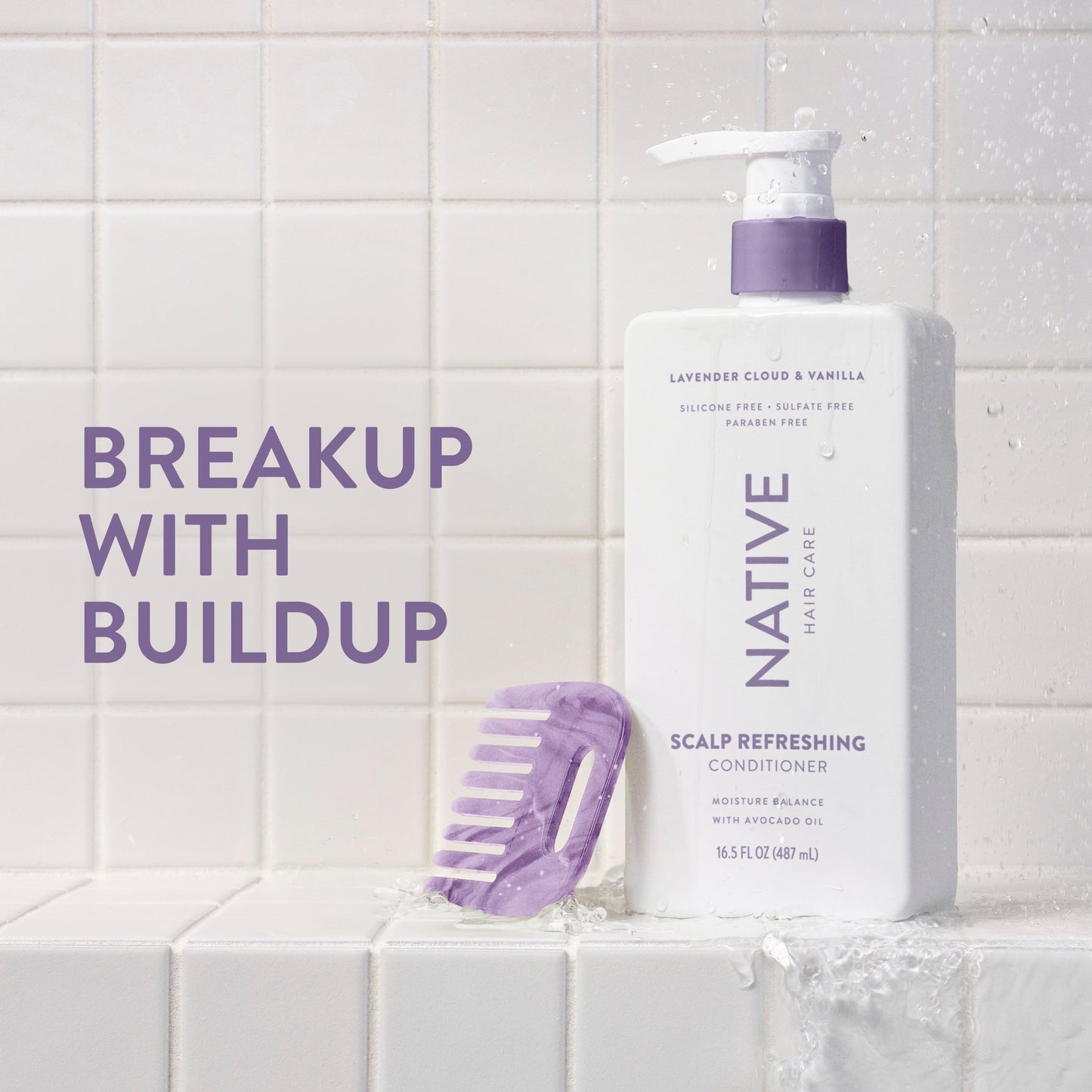 Scalp Refreshing Conditioner Lavender Cloud and Vanilla 16.5oz Classic Personal Care