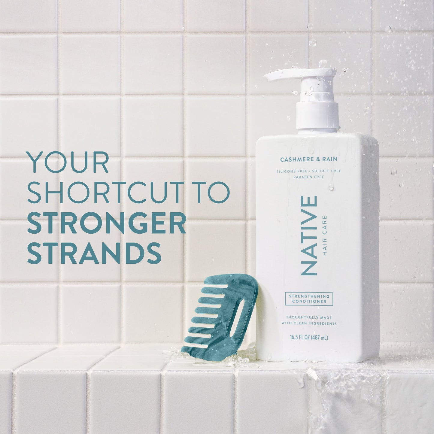 Strengthening Conditioner Cashmere and Rain 16.5oz Classic Personal Care
