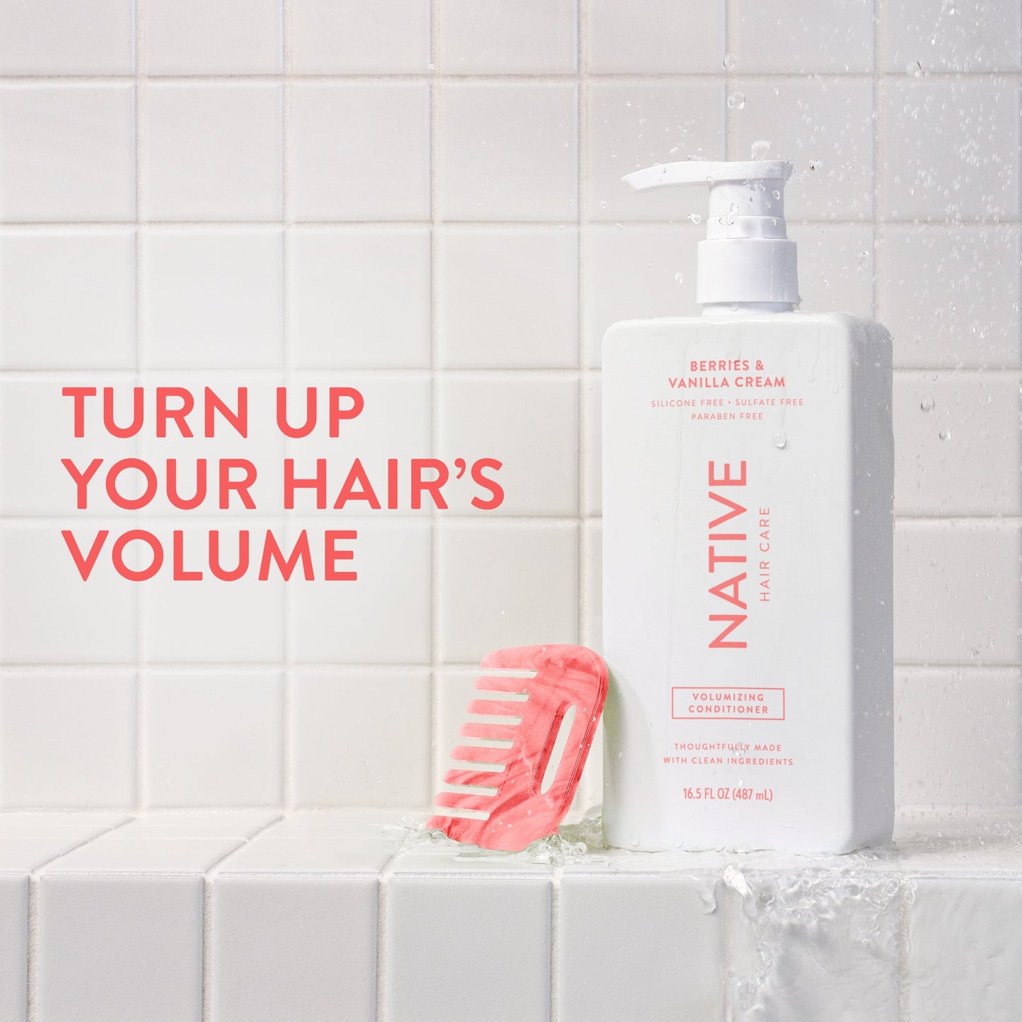 Volumizing Conditioner Berries and Vanilla Cream 16.5oz Classic Personal Care