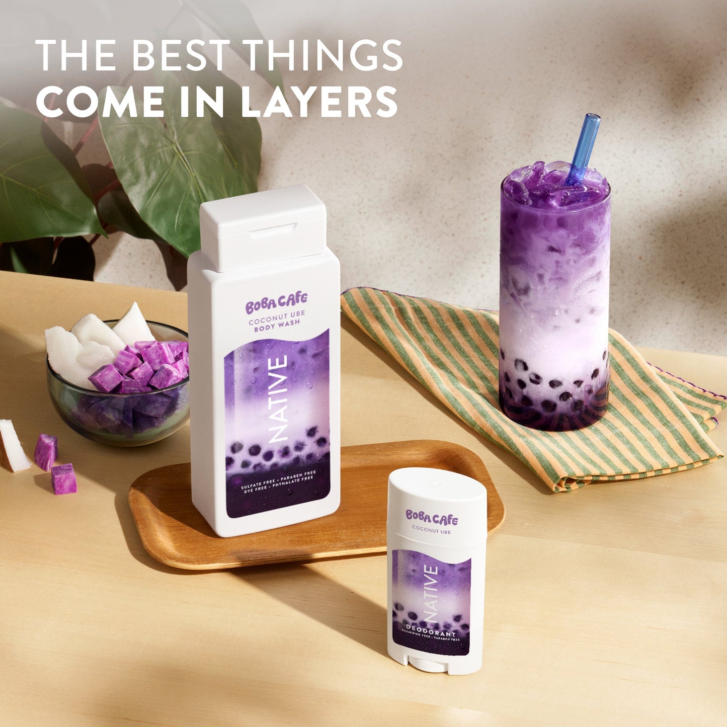 Deodorant Stick Coconut Ube 2.65oz Limited Edition Personal Care