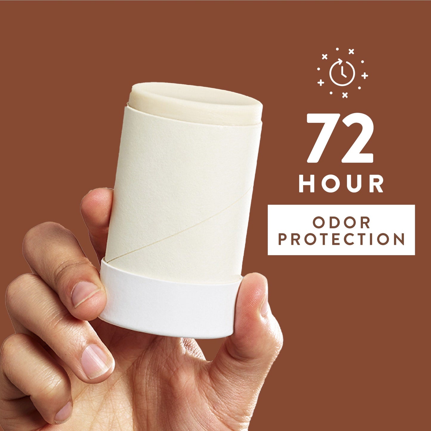 Plastic Free Deodorant Stick Coconut and Vanilla 2.65oz Classic Personal Care