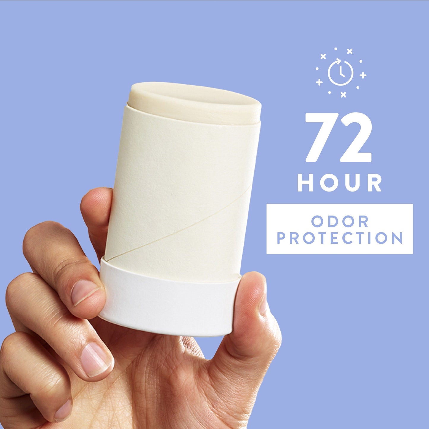 Plastic Free Sensitive Deodorant Stick Cotton and Lily 2.65oz Classic Personal Care
