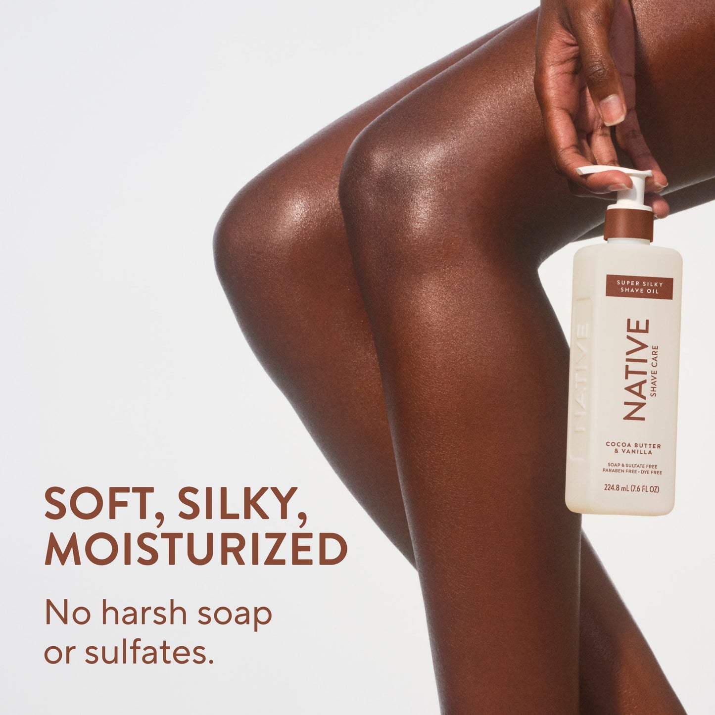 Silky Smooth Shave Oil Cocoa Butter and Vanilla 7.6oz Classic Personal Care