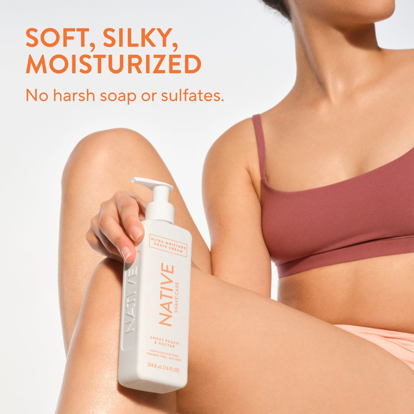Ultra Moisture Shave Cream Sweet Peach and Nectar 7.6oz Classic Personal Care