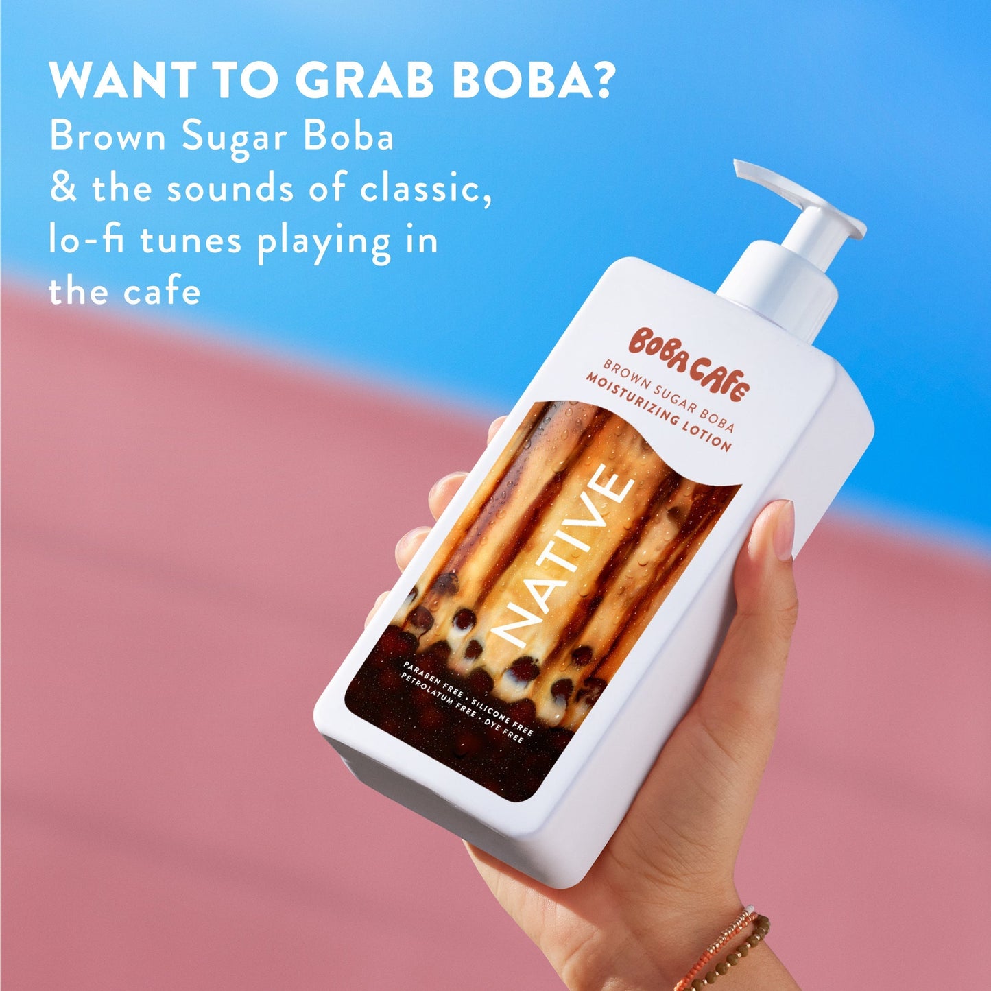 Body Lotion Brown Sugar Boba 16.5oz Limited Edition Personal Care