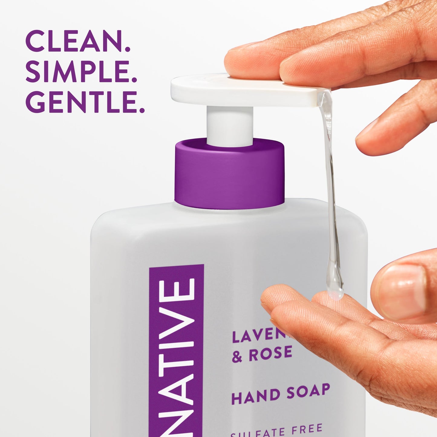 Hand Soap Lavender and Rose 13oz Classic Personal Care