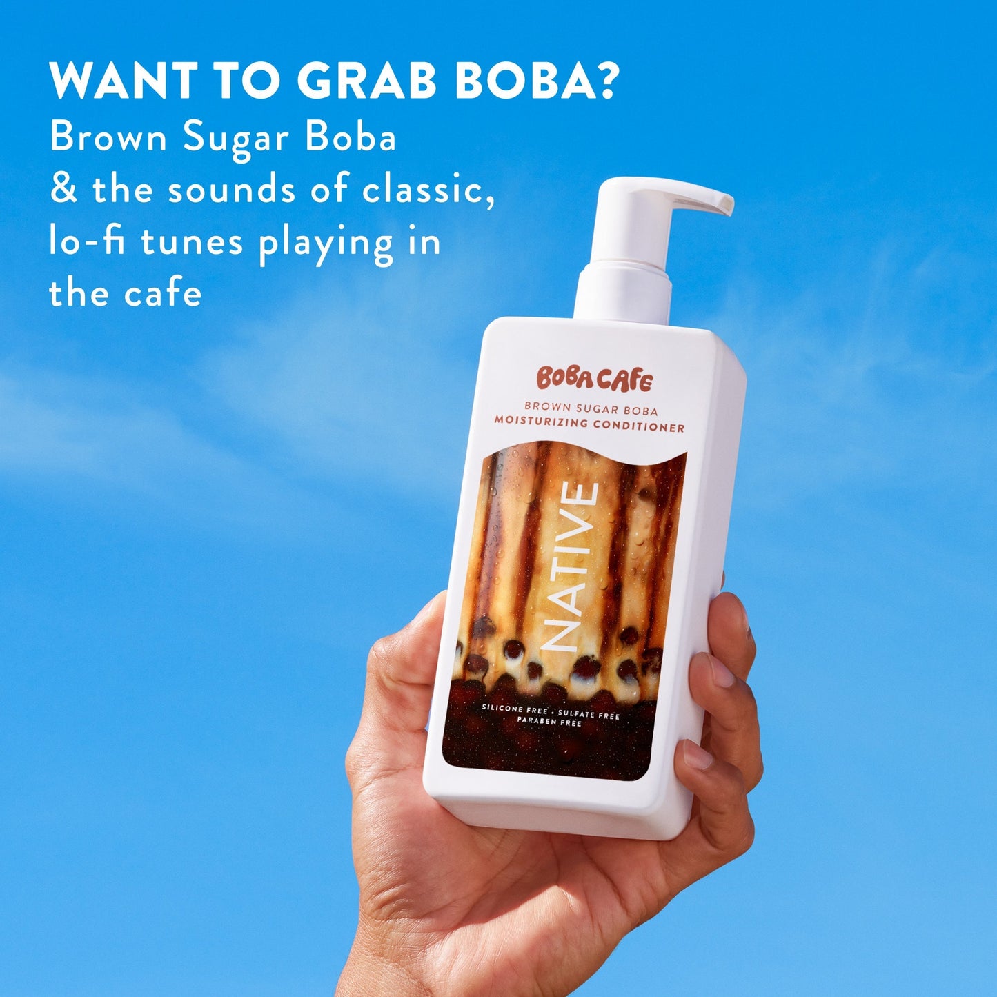 Moisturizing Conditioner Brown Sugar Boba 16.5oz Limited Edition Personal Care