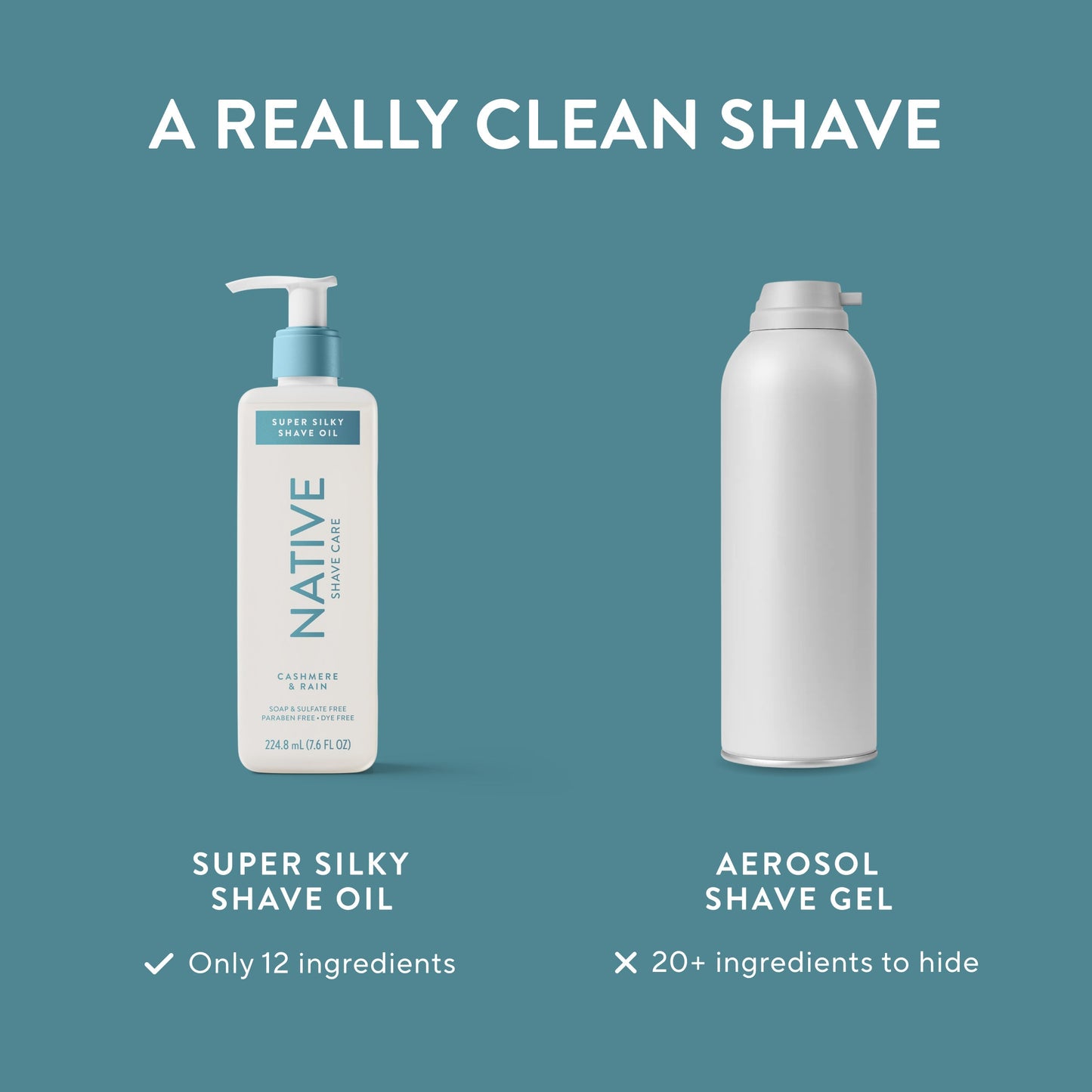 Silky Smooth Shave Oil Cashmere and Rain 7.6oz Classic Personal Care