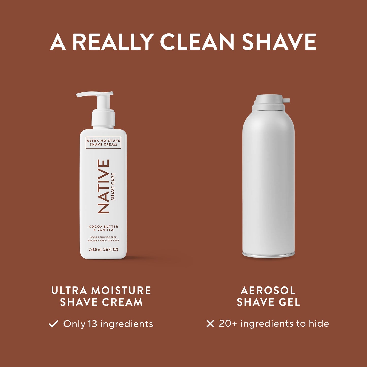 Ultra Moisture Shave Cream Cocoa Butter and Vanilla 7.6oz Classic Personal Care