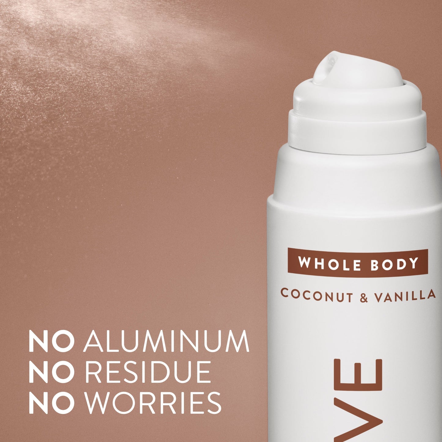 Whole Body Deodorant Spray Coconut and Vanilla 3.5oz Classic Personal Care