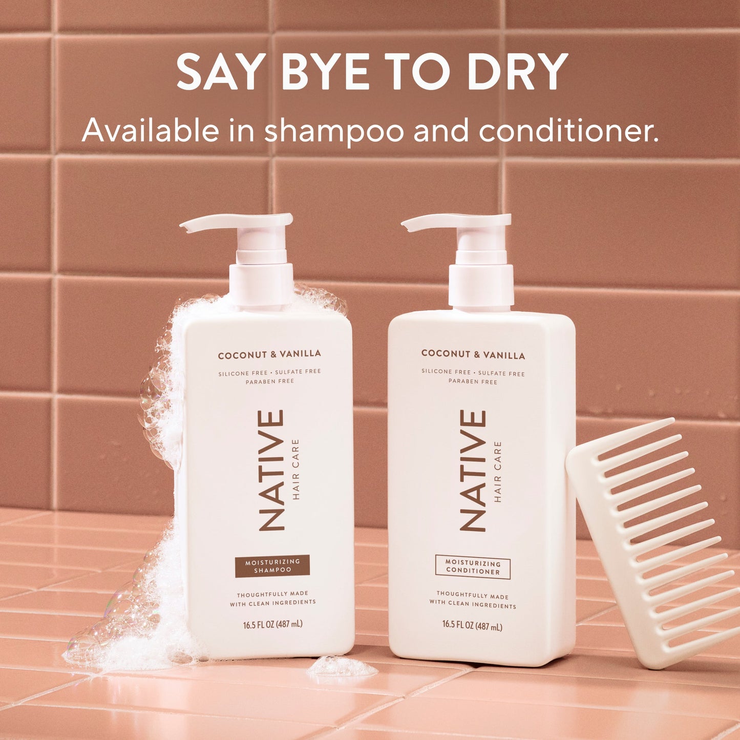 Mini Moisturizing Shampoo Coconut and Vanilla 3oz Classic Personal Care