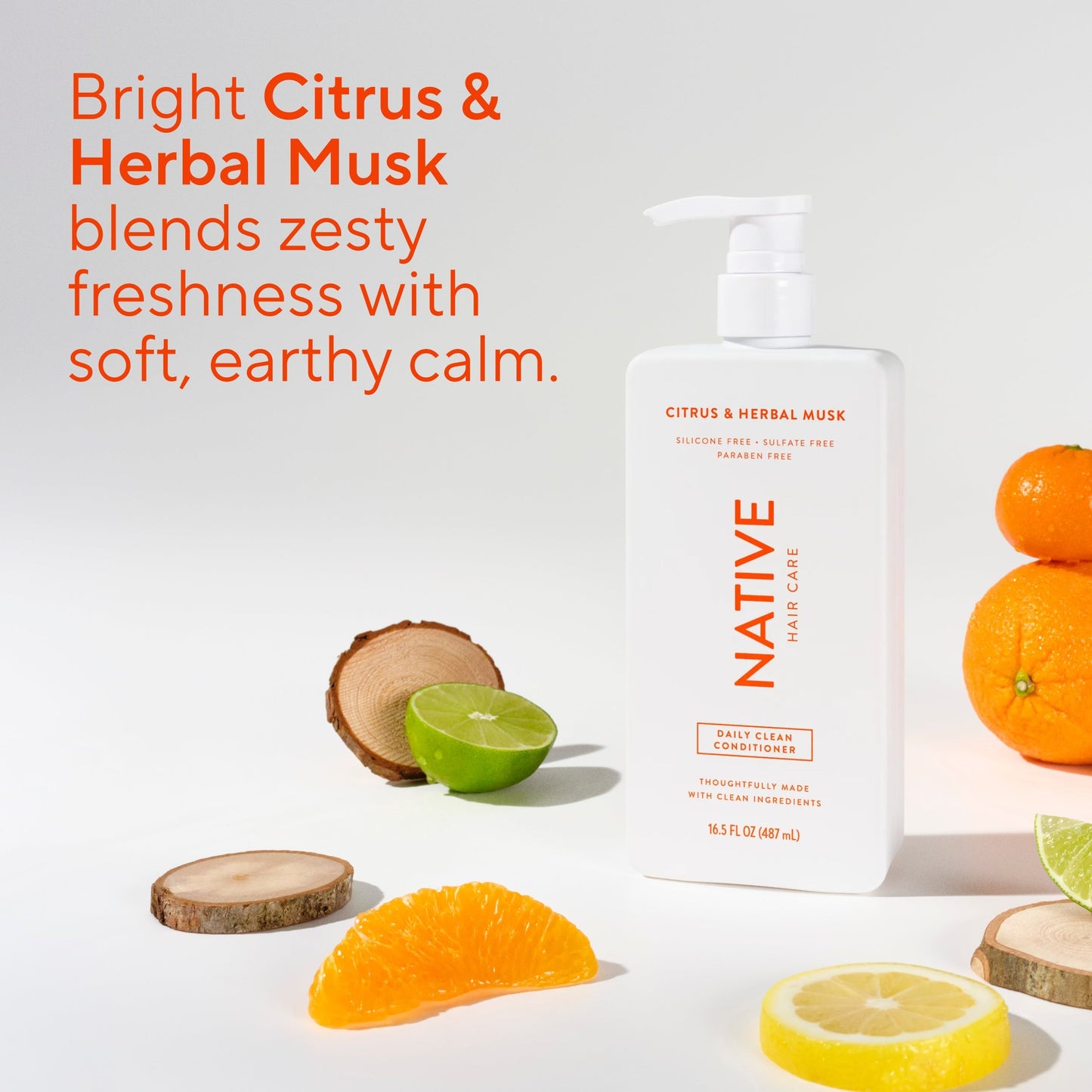 Daily Clean Conditioner Citrus and Herbal Musk 16.5oz Classic Personal Care