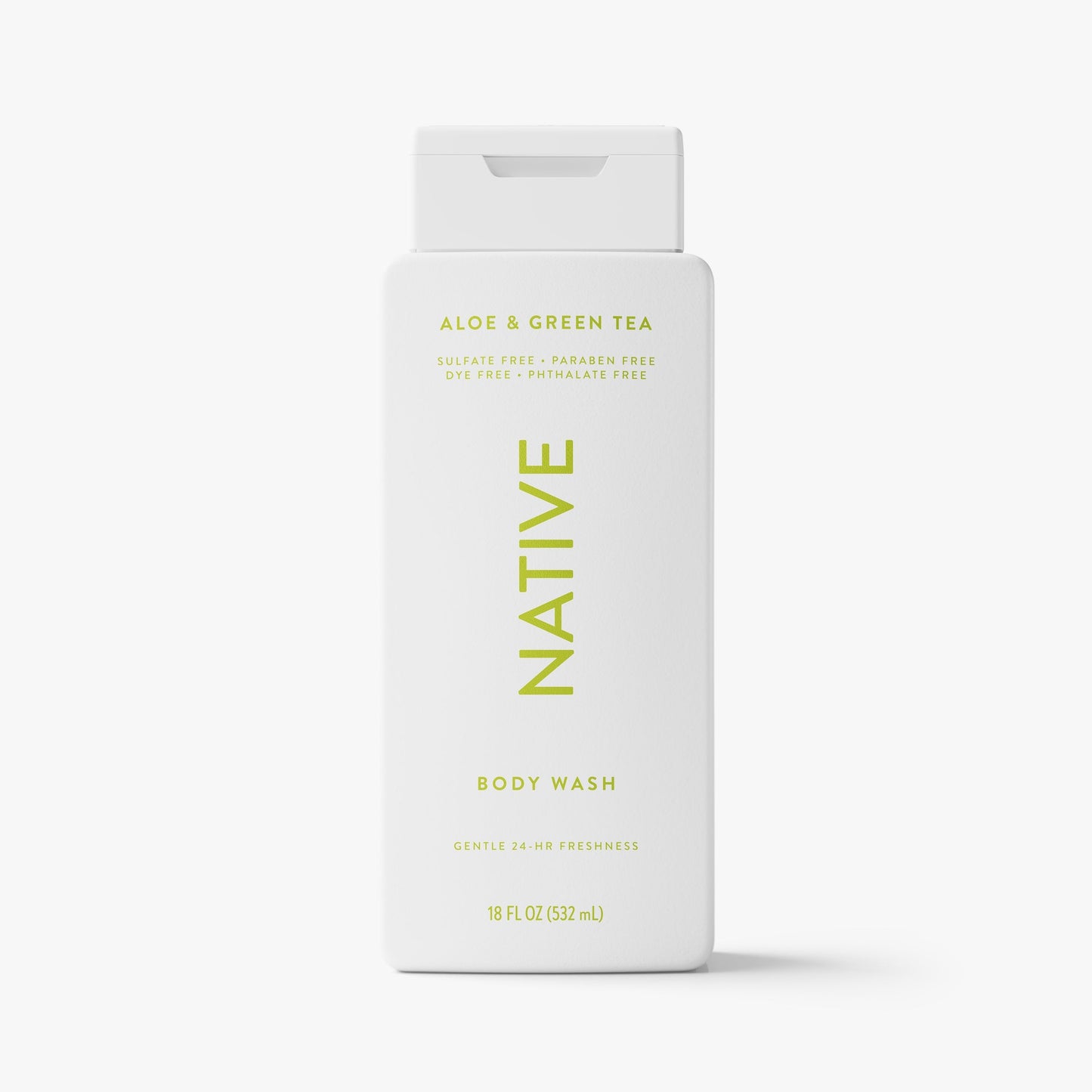 Body Wash Aloe and Green Tea 18oz Classic Personal Care
