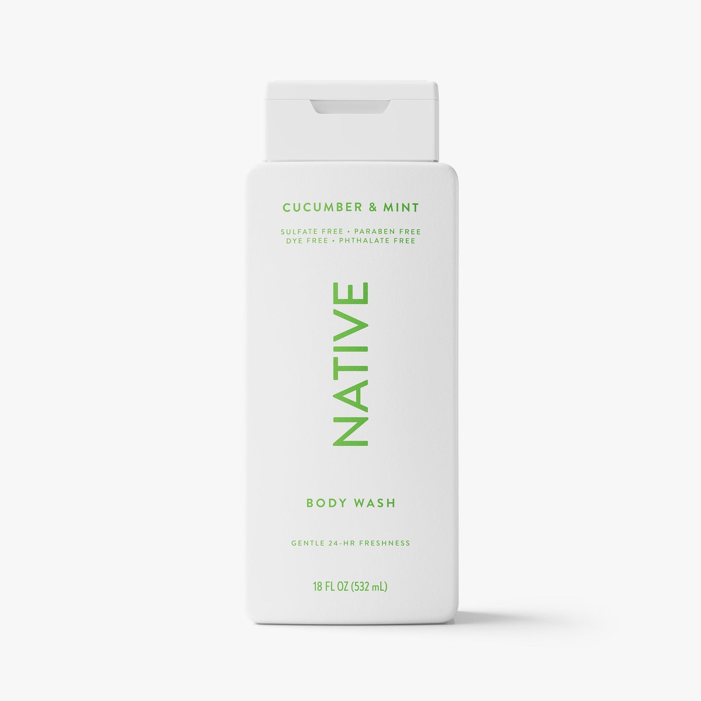 Body Wash Cucumber and Mint 18oz Classic Personal Care