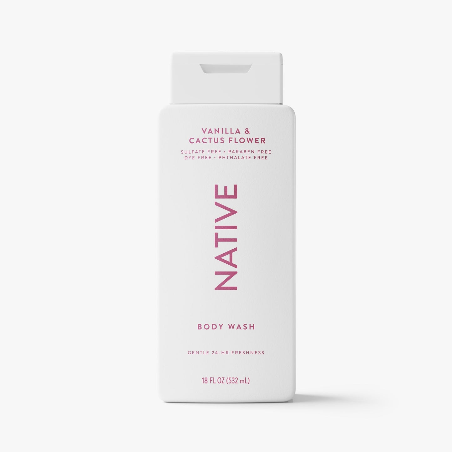 Body Wash Vanilla and Cactus Flower 18oz Classic Personal Care