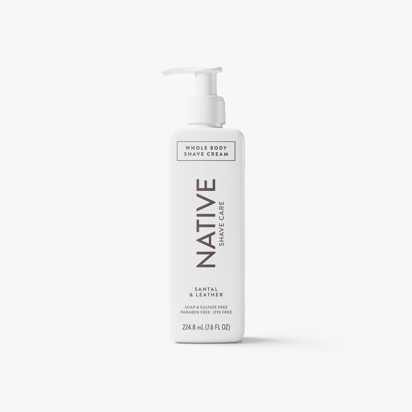 Whole Body Shave Cream Santal and Leather 7.6oz Classic Personal Care