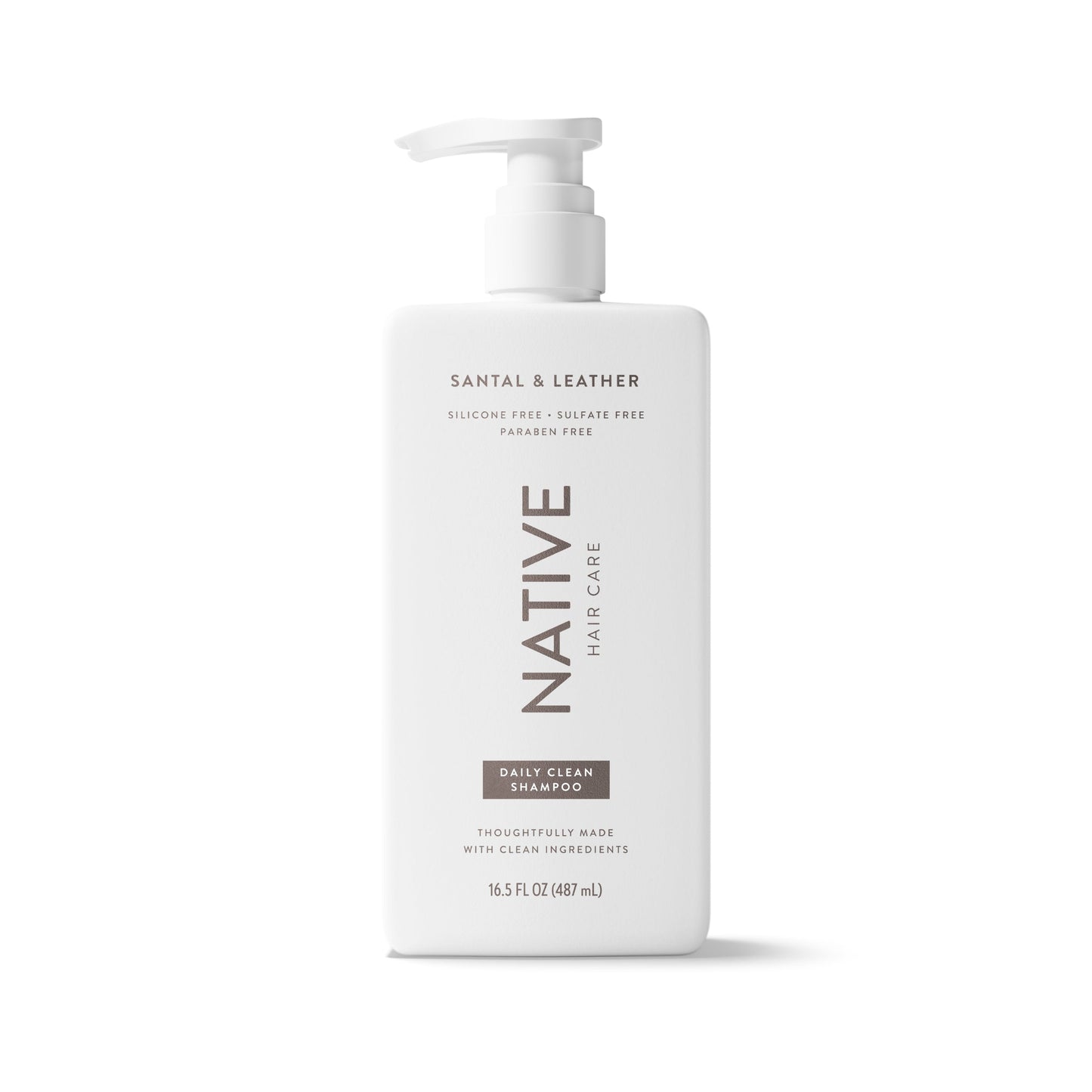 Daily Clean Shampoo Santal and Leather 16.5oz Classic Personal Care