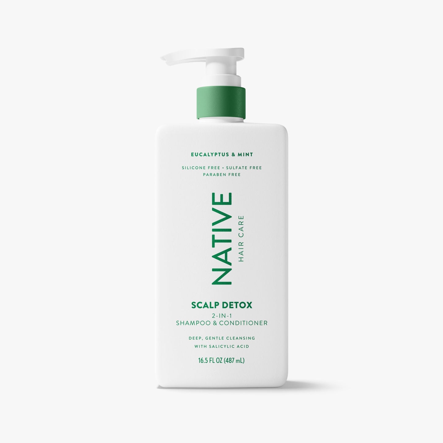 Scalp Clarifying 2 in 1 Shampoo and Conditioner Eucalyptus and Mint 16.5oz Classic Personal Care