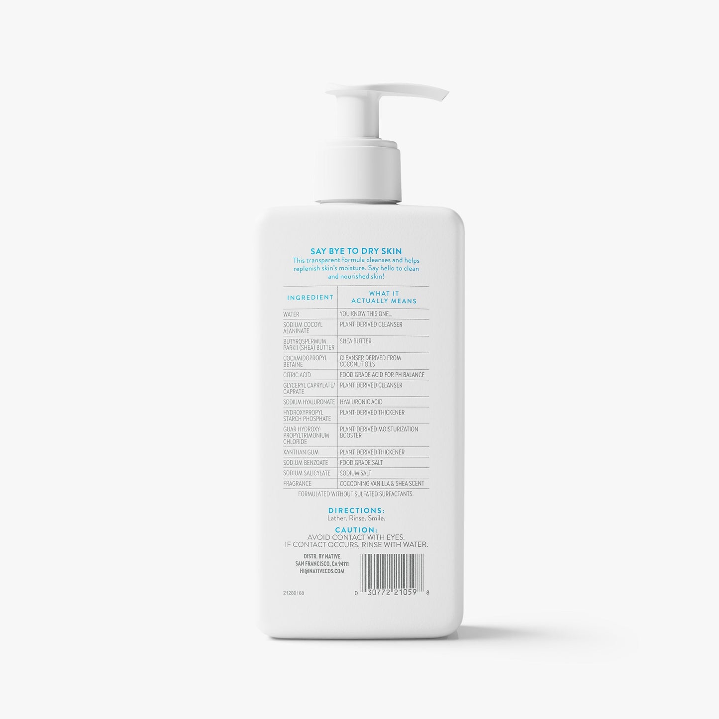Facial Cleanser Hydrating 12.5oz Classic Personal Care