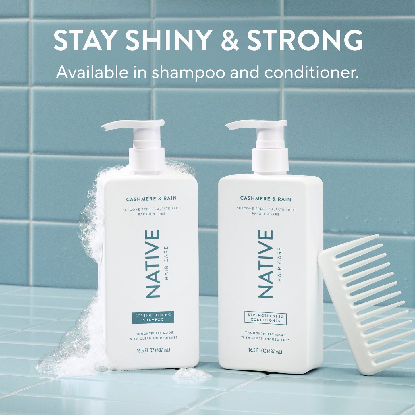 Strengthening Shampoo Cashmere and Rain 16.5oz Classic Personal Care